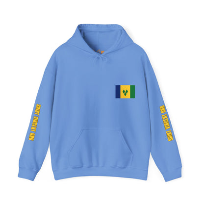 Saint Vincent And The Grenadines Unisex Hooded Sweatshirt - Caribbean