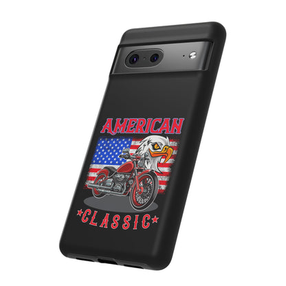 American Classic Motorcycle Phone Case - Tough Protection - iPhone, Samsung Galaxy, Google Pixel