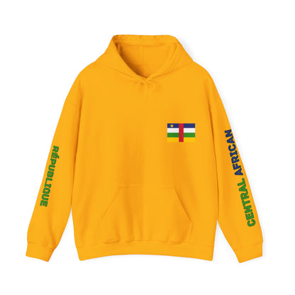 Central African Unisex Hooded Sweatshirt - Africa