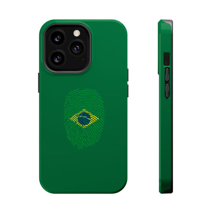 Capa Magnética Brasileira para iPhone - iPhone 13, 14, 15 e 16