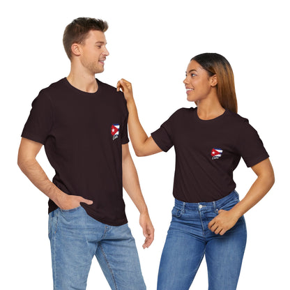 Cuba Flag Unisex Tee - World Flag Collection, Spanish Collection