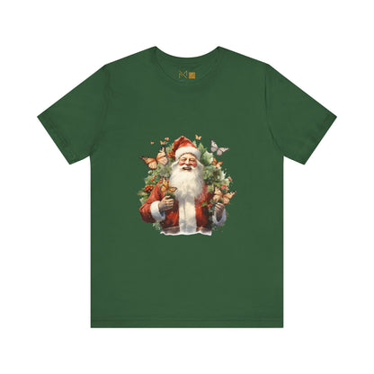 Santa Butterflies Unisex Tee - Most Likely to Be on the Naughty List