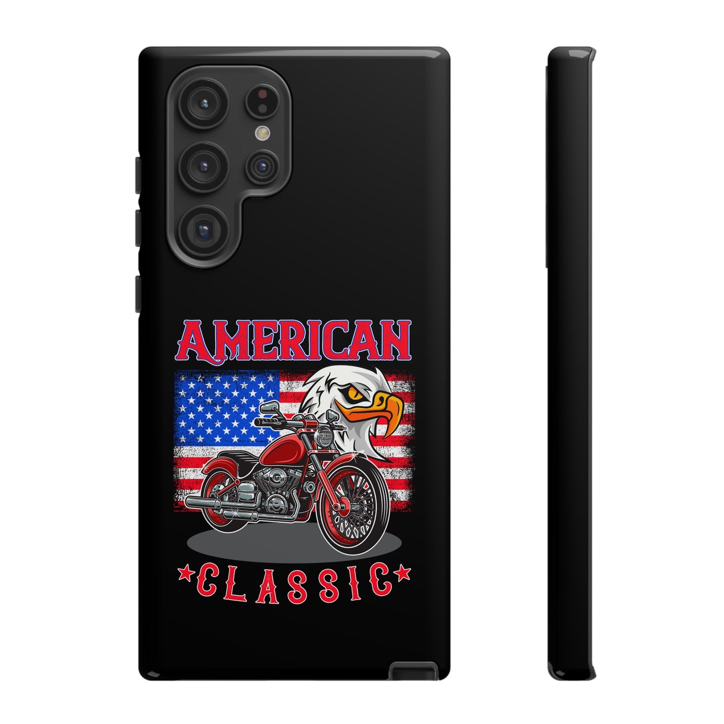 American Classic Motorcycle Phone Case - Tough Protection - iPhone, Samsung Galaxy, Google Pixel