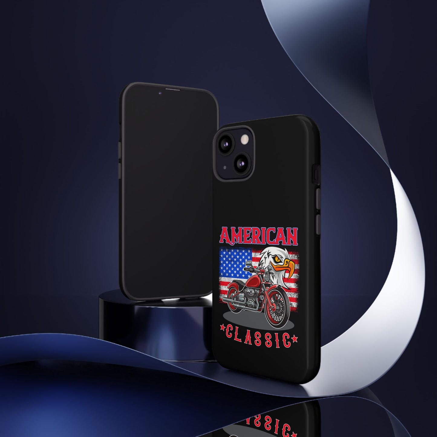 American Classic Motorcycle Phone Case - Tough Protection - iPhone, Samsung Galaxy, Google Pixel