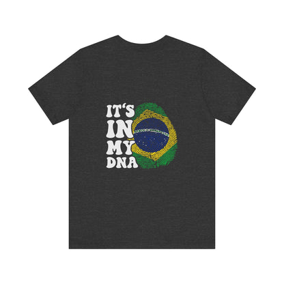 Adult Unisex Jersey Short Sleeve Tee - Minha indentidade- Brasil