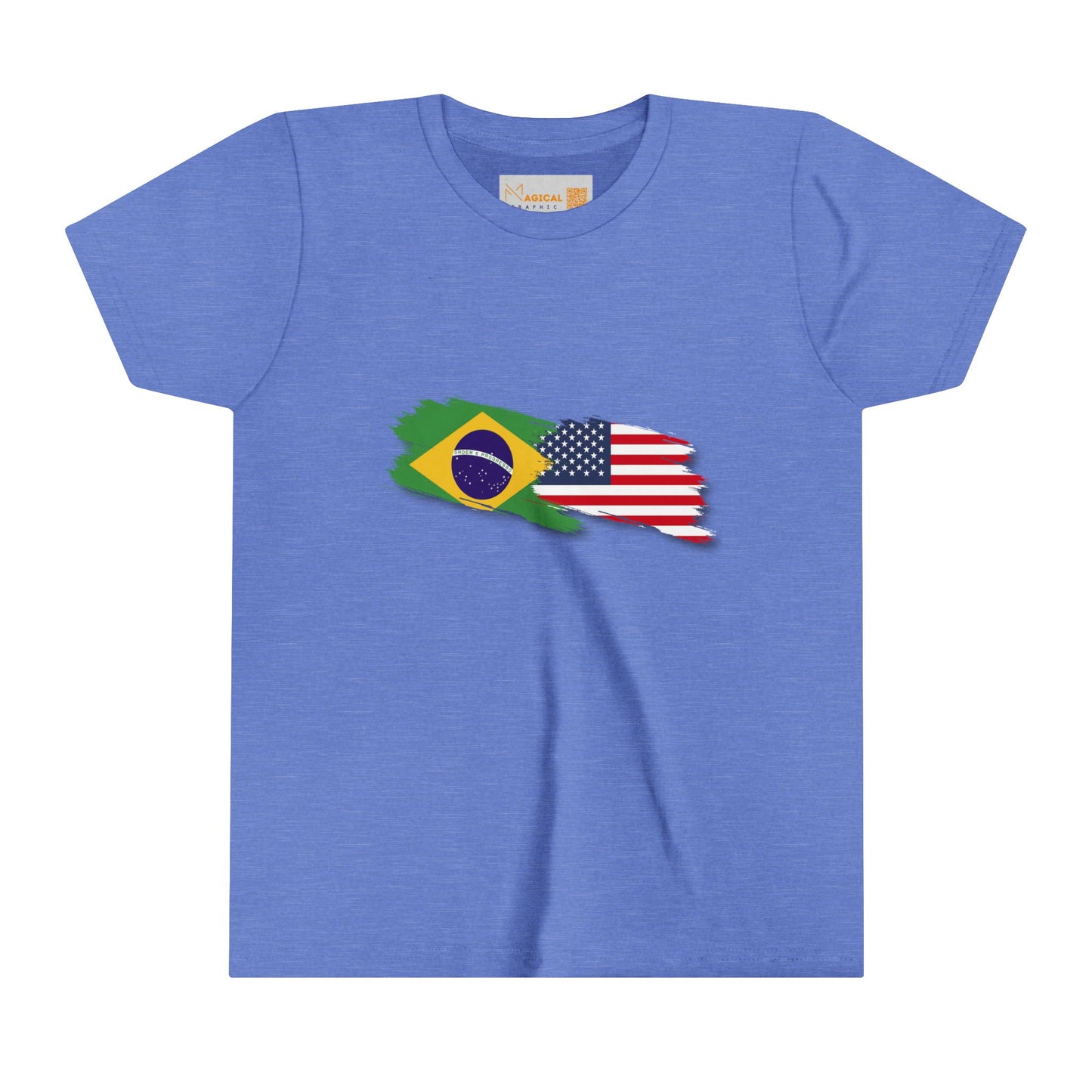 Brazilian Vibes Kids' T-Shirt (6 to 19 years old) -  Brasil/USA