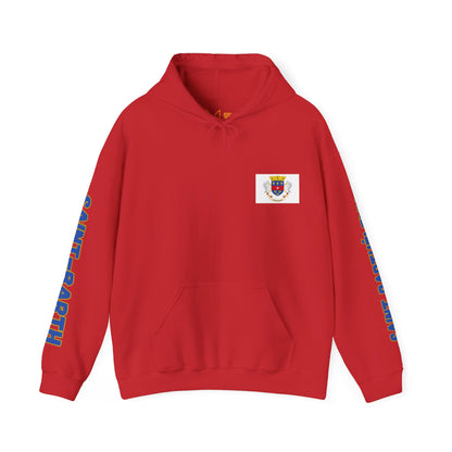 Saint_Barthelemy Flag Unisex Hoodie - Caribbean - Island Territory