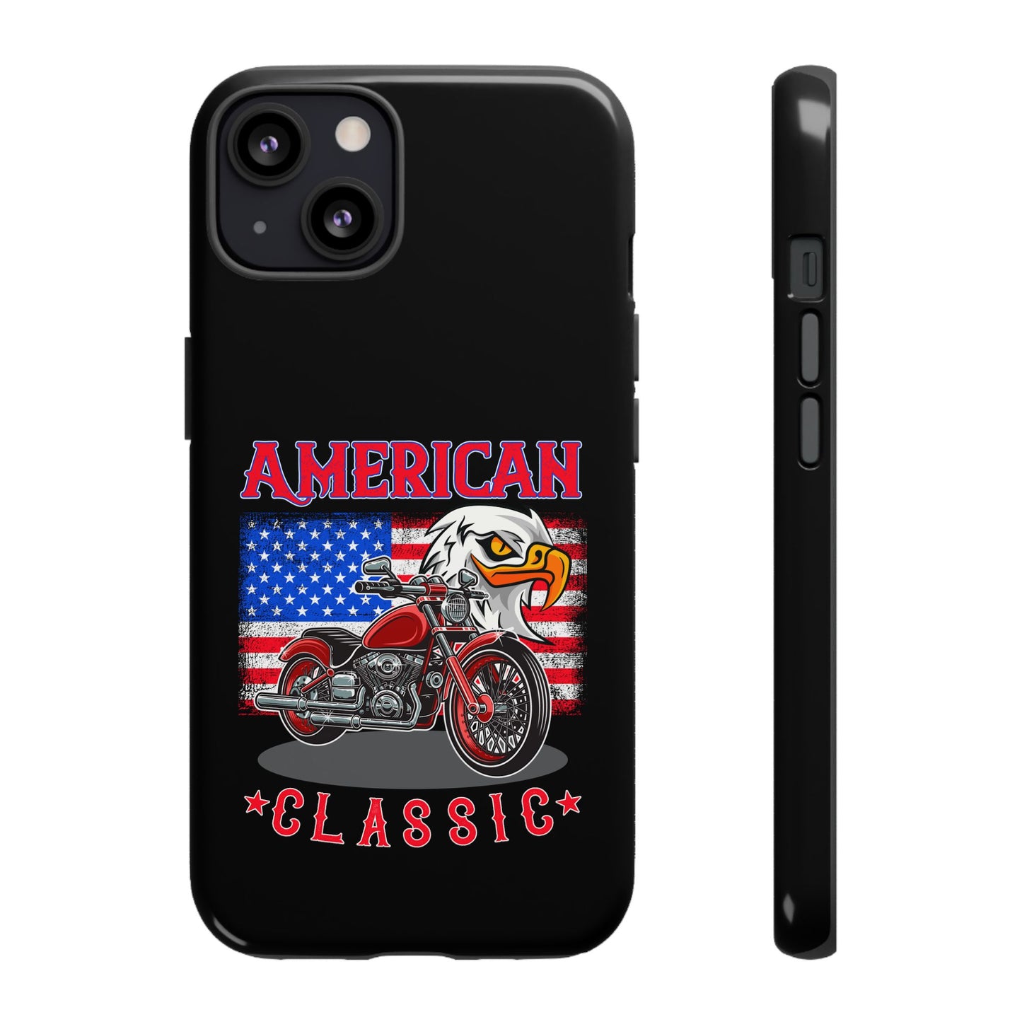 American Classic Motorcycle Phone Case - Tough Protection - iPhone, Samsung Galaxy, Google Pixel