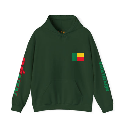 Benin Unisex Hooded Sweatshirt - Africa