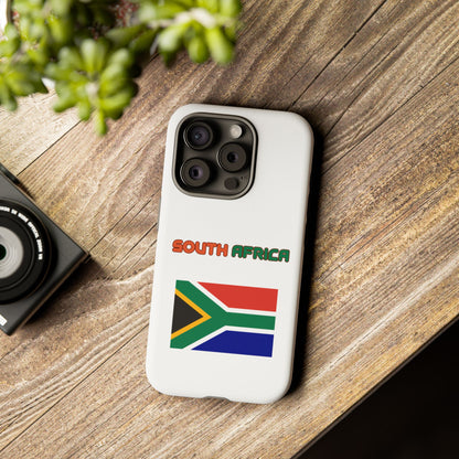 South Africa Flag Tough Phone Case - Durable, Stylish Protection - iPhone, Samsung Galaxy, Google Pixel