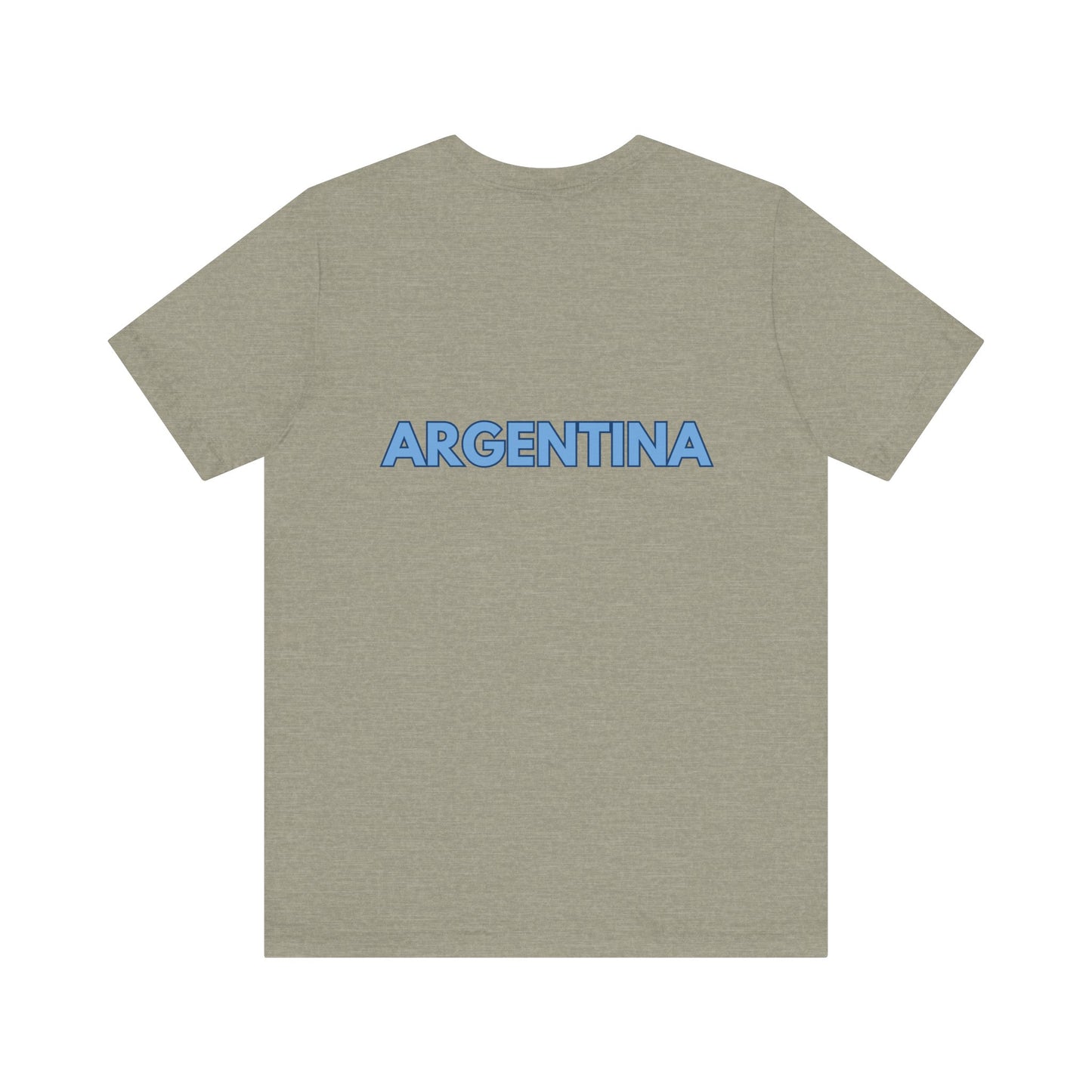 Argentina Flag Unisex Short Sleeve Tee - Spanish Collection