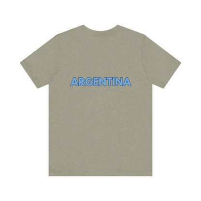 Argentina Flag Unisex Short Sleeve Tee - Spanish Collection