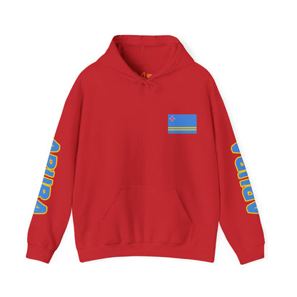 Aruba Flag Unisex Hoodie - Caribbean - Island Territory