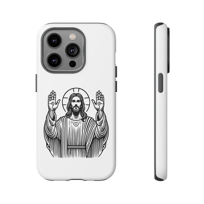 Jesus Phone Case - Simple yet Protective - iPhone- Samsung Galaxy - Google Pixel