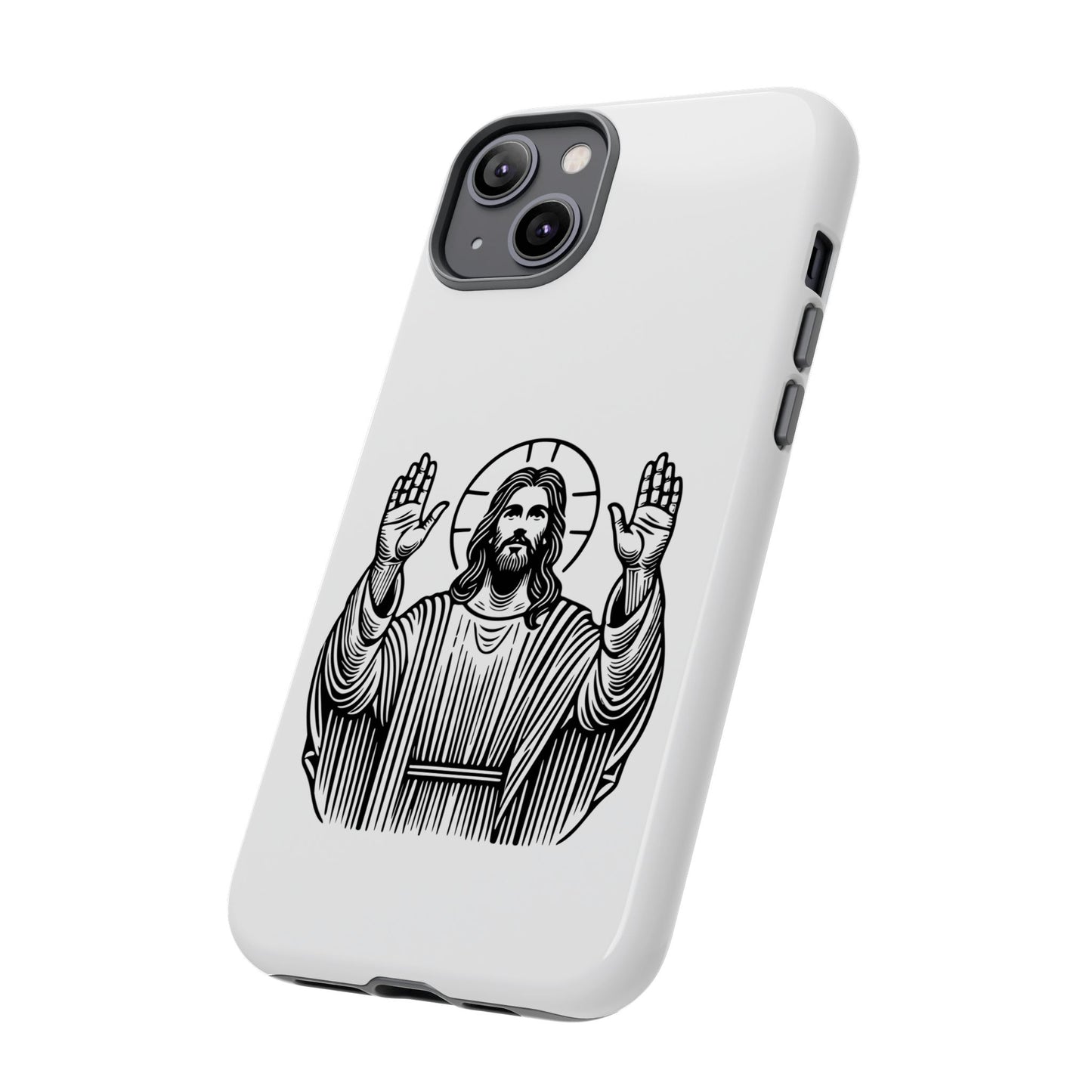 Jesus Phone Case - Simple yet Protective - iPhone- Samsung Galaxy - Google Pixel