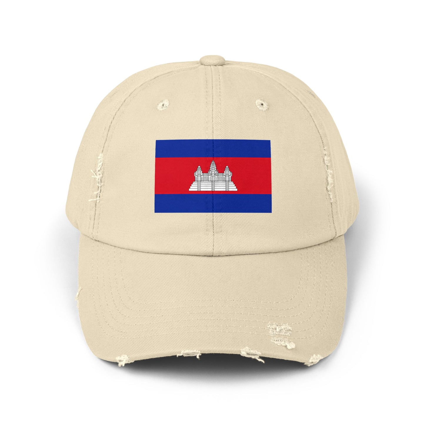 Cambodia Flag Cap - Unisex Casual Hat - Asia