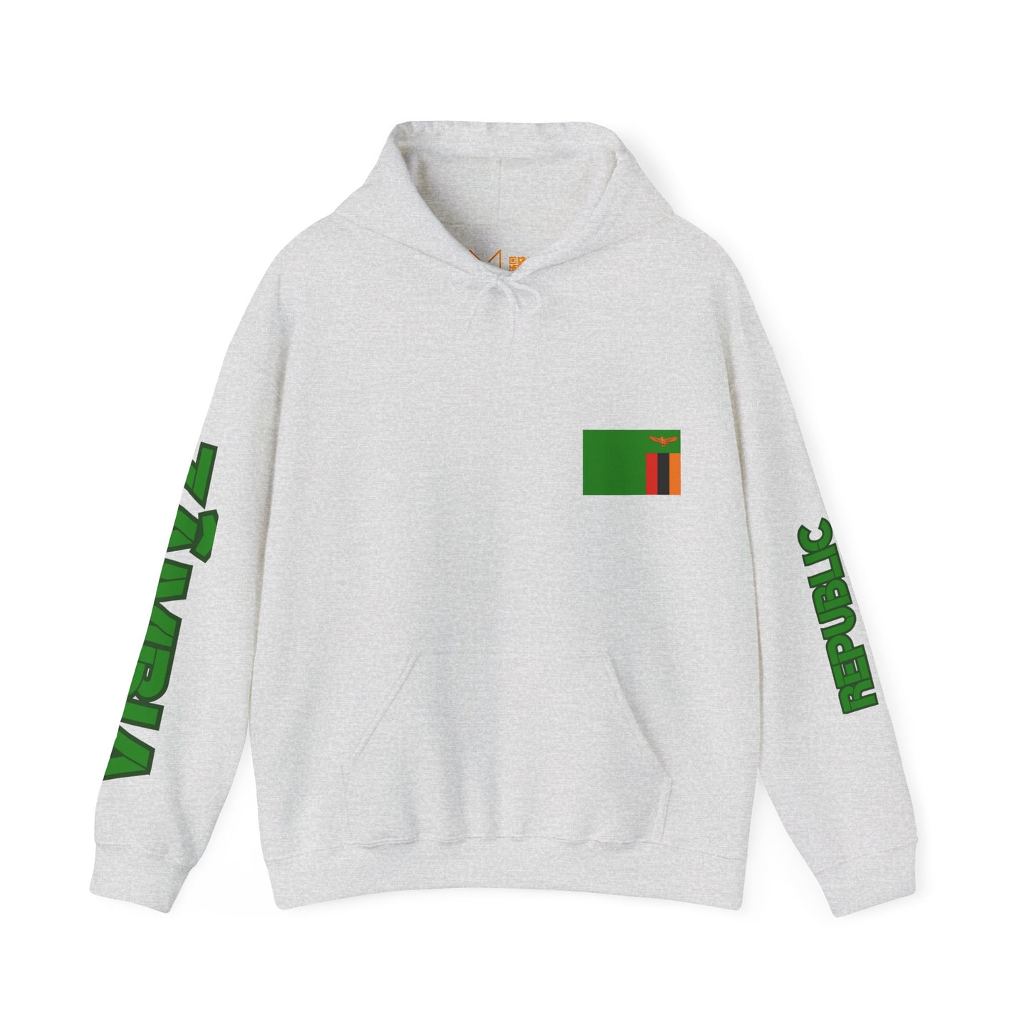 Zambia Unisex Hooded Sweatshirt - Africa