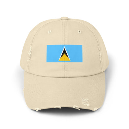 Saint Lucia Flag Cap - Unisex Casual Hat - Caribbean