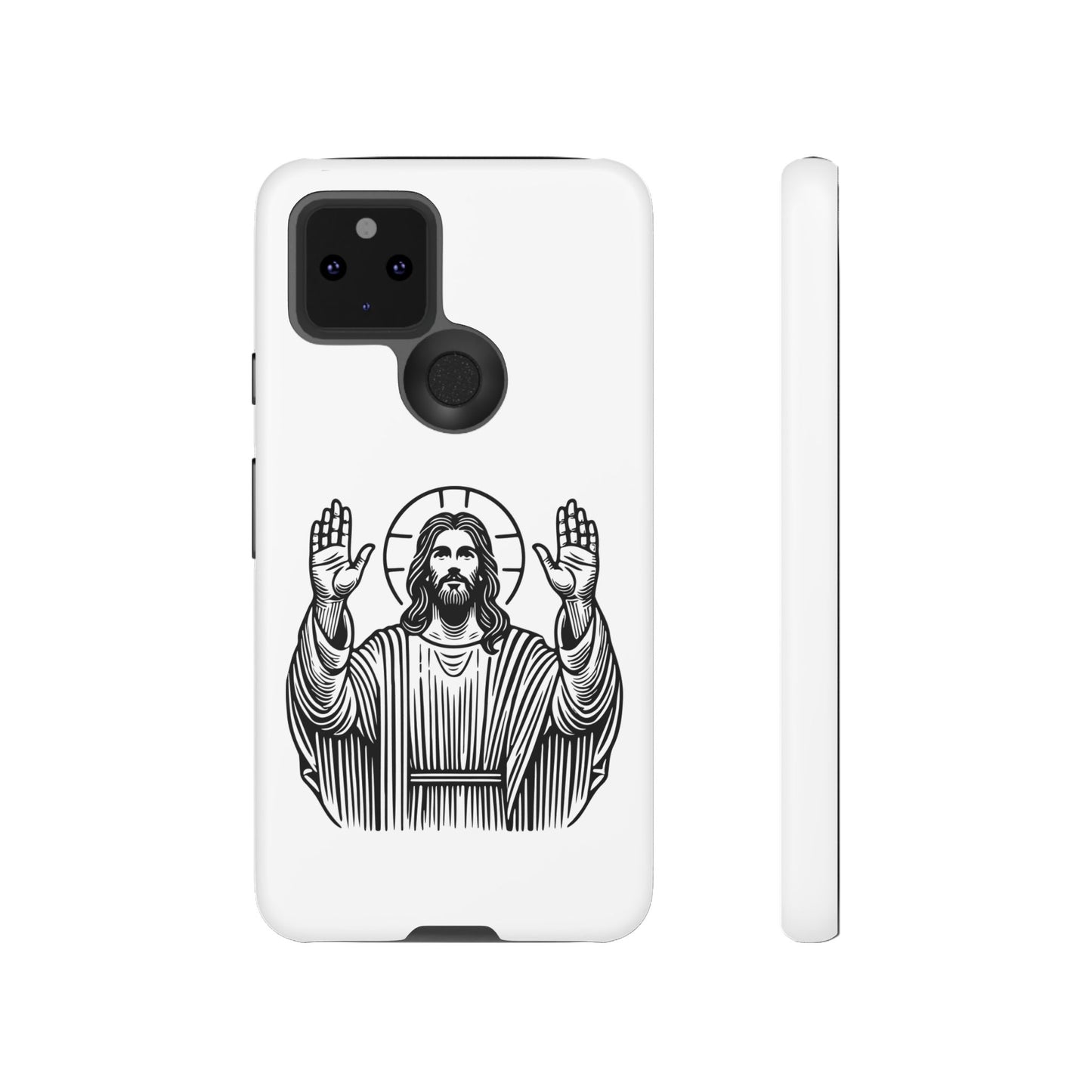 Jesus Phone Case - Simple yet Protective - iPhone- Samsung Galaxy - Google Pixel