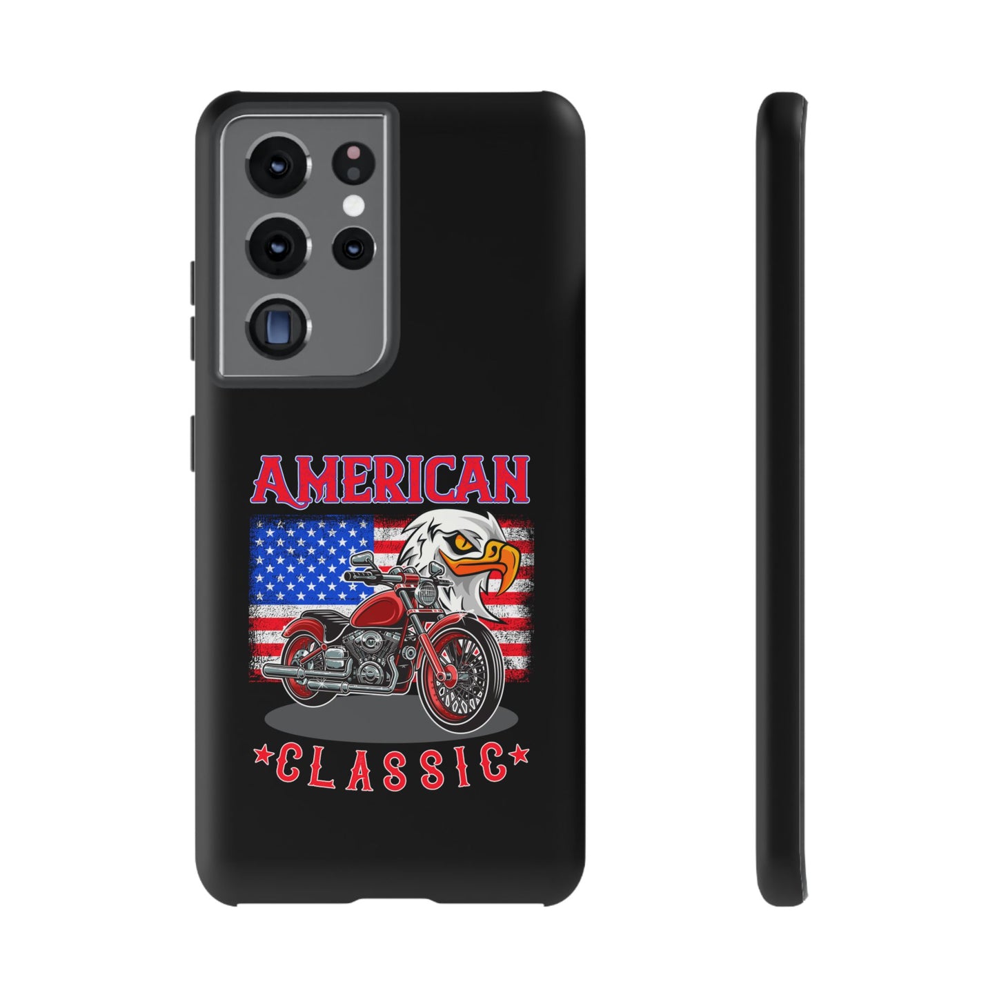 American Classic Motorcycle Phone Case - Tough Protection - iPhone, Samsung Galaxy, Google Pixel