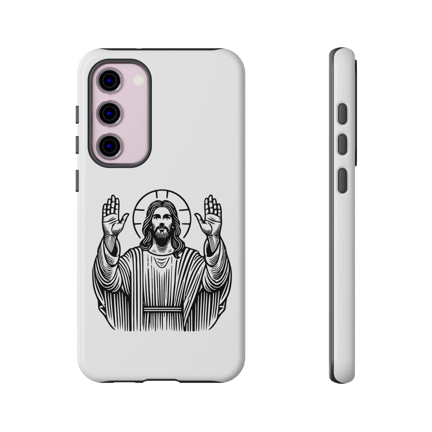 Jesus Phone Case - Simple yet Protective - iPhone- Samsung Galaxy - Google Pixel