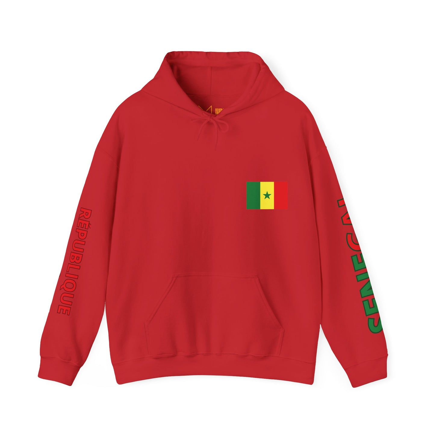 Senegal Unisex Hooded Sweatshirt - Africa