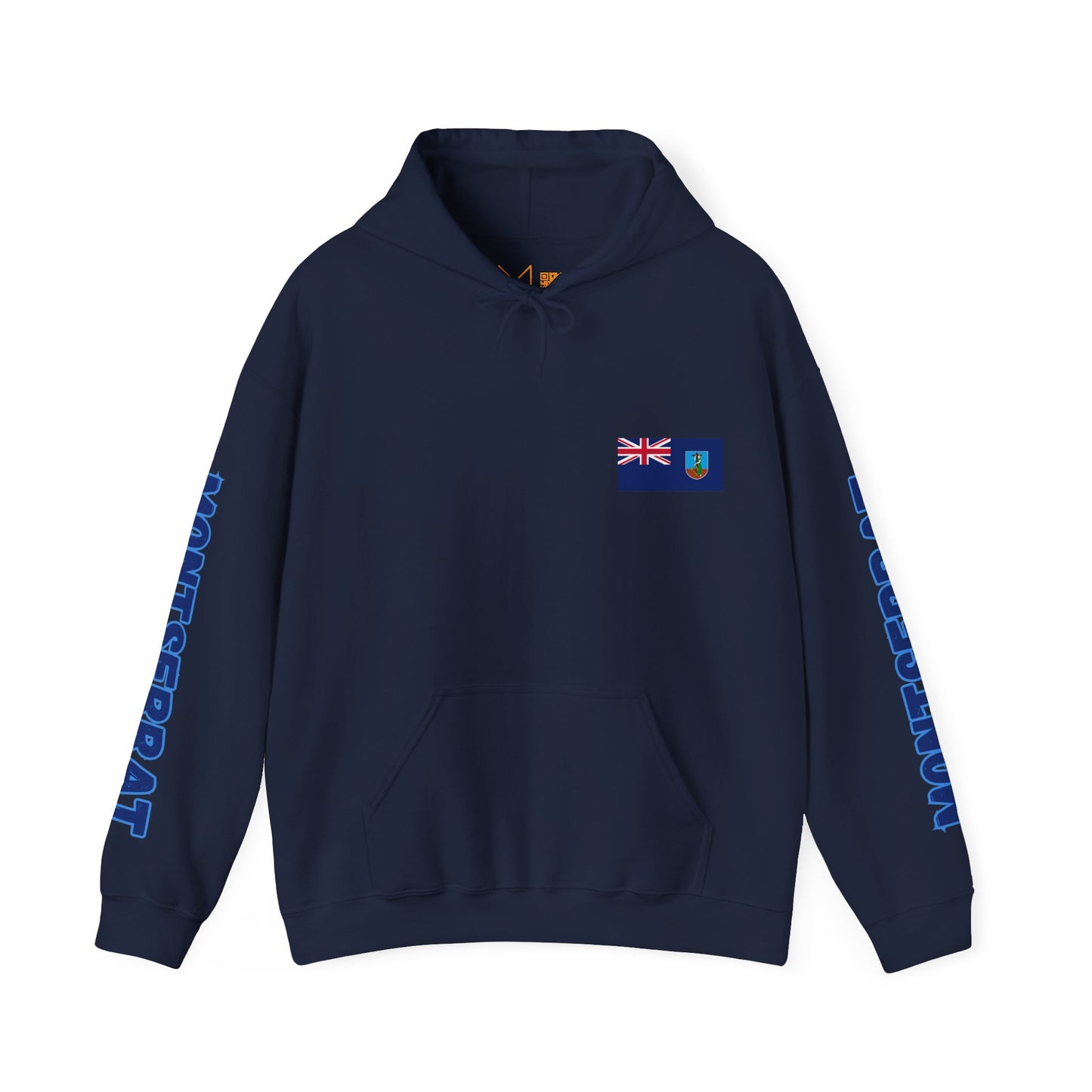 Montserrat Flag Unisex Hoodie - Caribbean - Island Territory