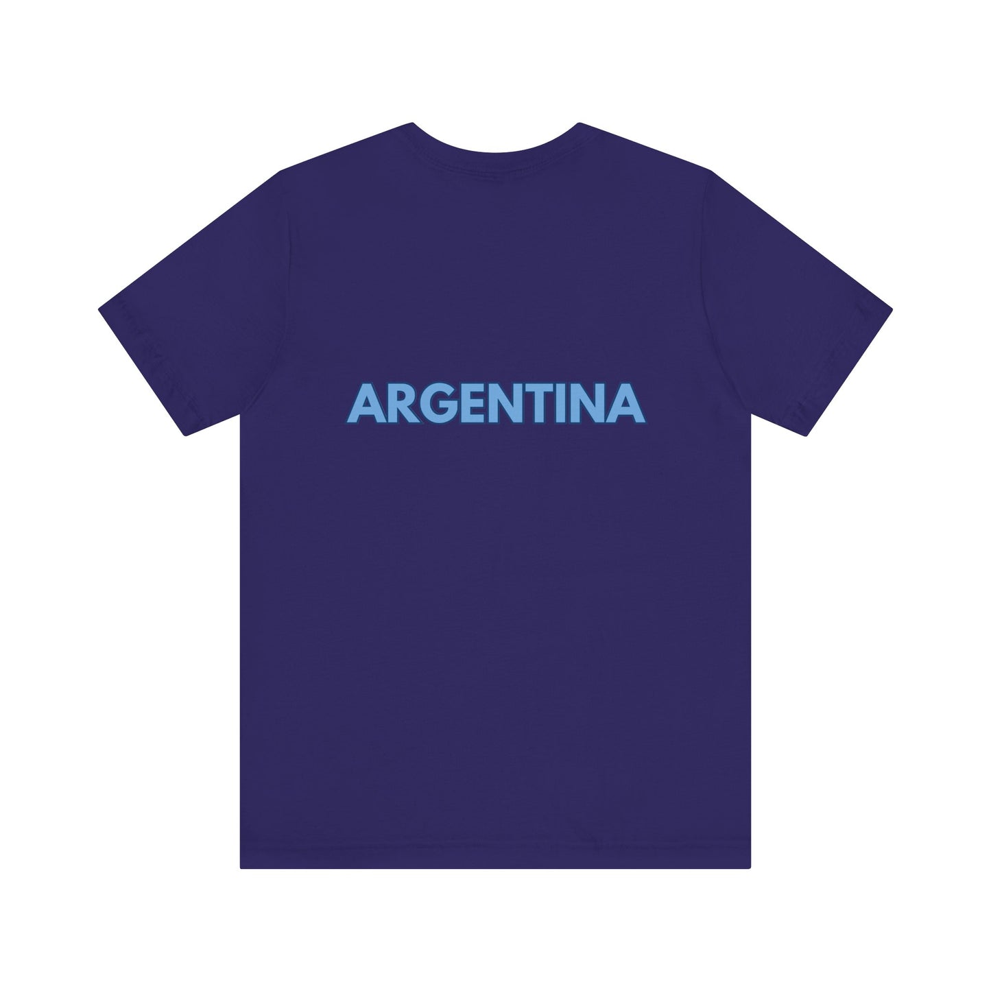 Argentina Flag Unisex Short Sleeve Tee - Spanish Collection