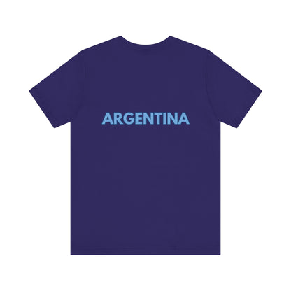 Argentina Flag Unisex Short Sleeve Tee - Spanish Collection