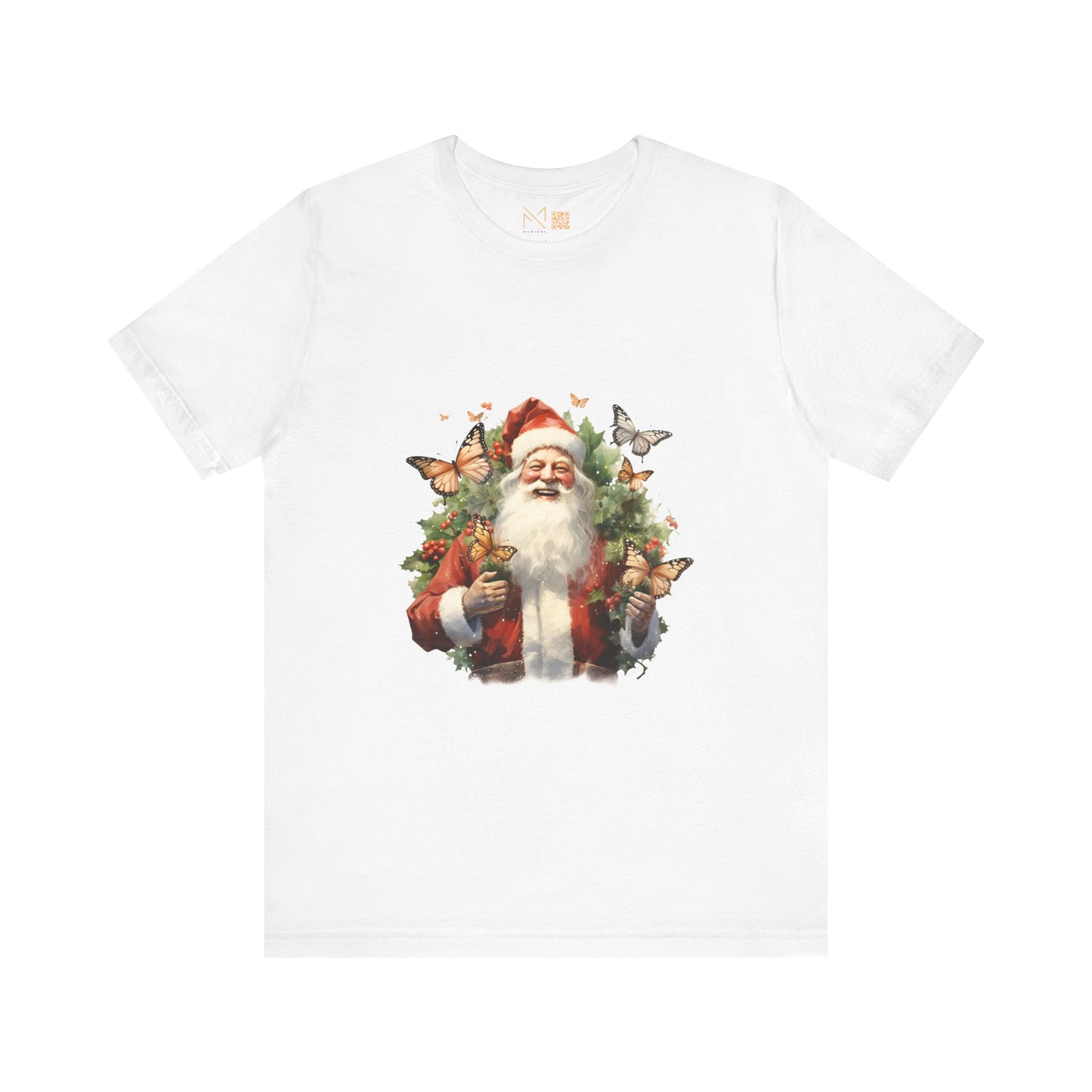 Santa Butterflies Unisex Tee - Most Likely to Be on the Naughty List