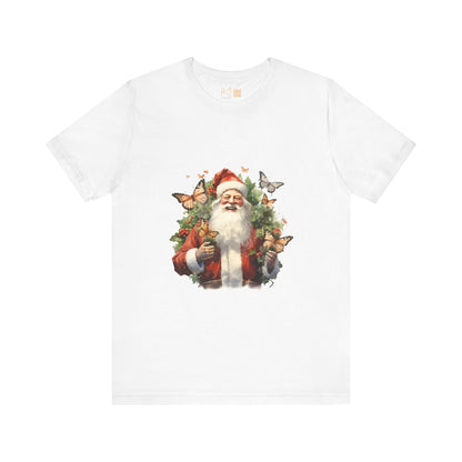 Santa Butterflies Unisex Tee - Most Likely to Be on the Naughty List