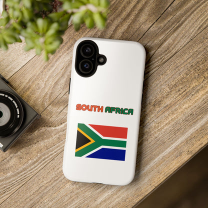 South Africa Flag Tough Phone Case - Durable, Stylish Protection - iPhone, Samsung Galaxy, Google Pixel