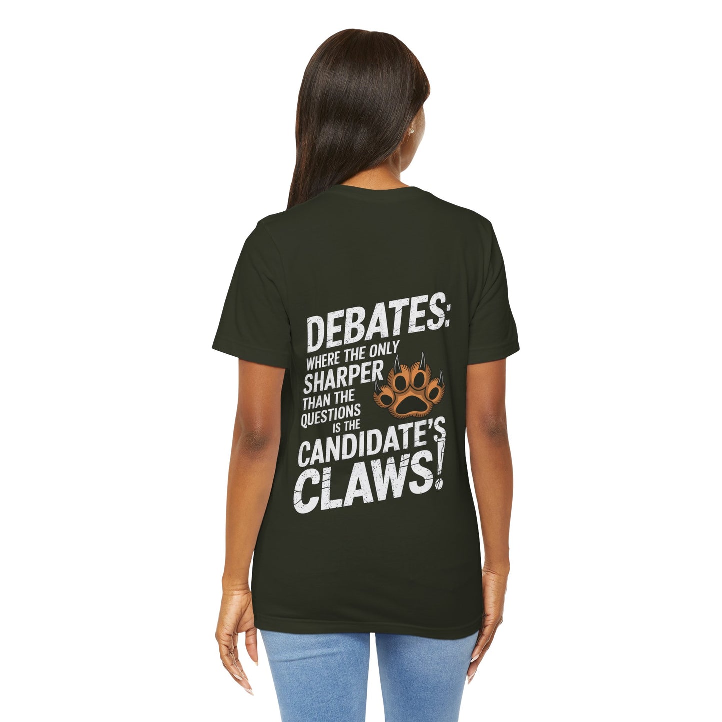 "Debates: Where the Only Thing Sharper Than the Questions is the Candidate's Claws!"