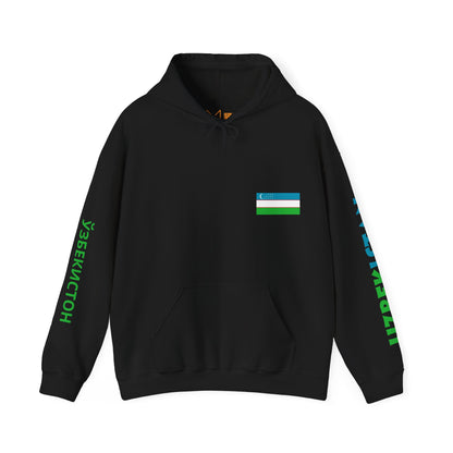 Uzbekistan Unisex Hooded Sweatshirt - Asia