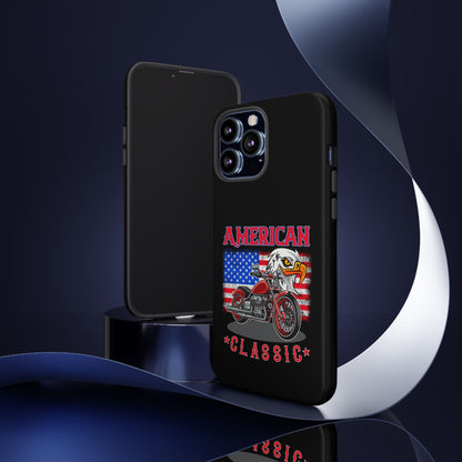 American Classic Motorcycle Phone Case - Tough Protection - iPhone, Samsung Galaxy, Google Pixel