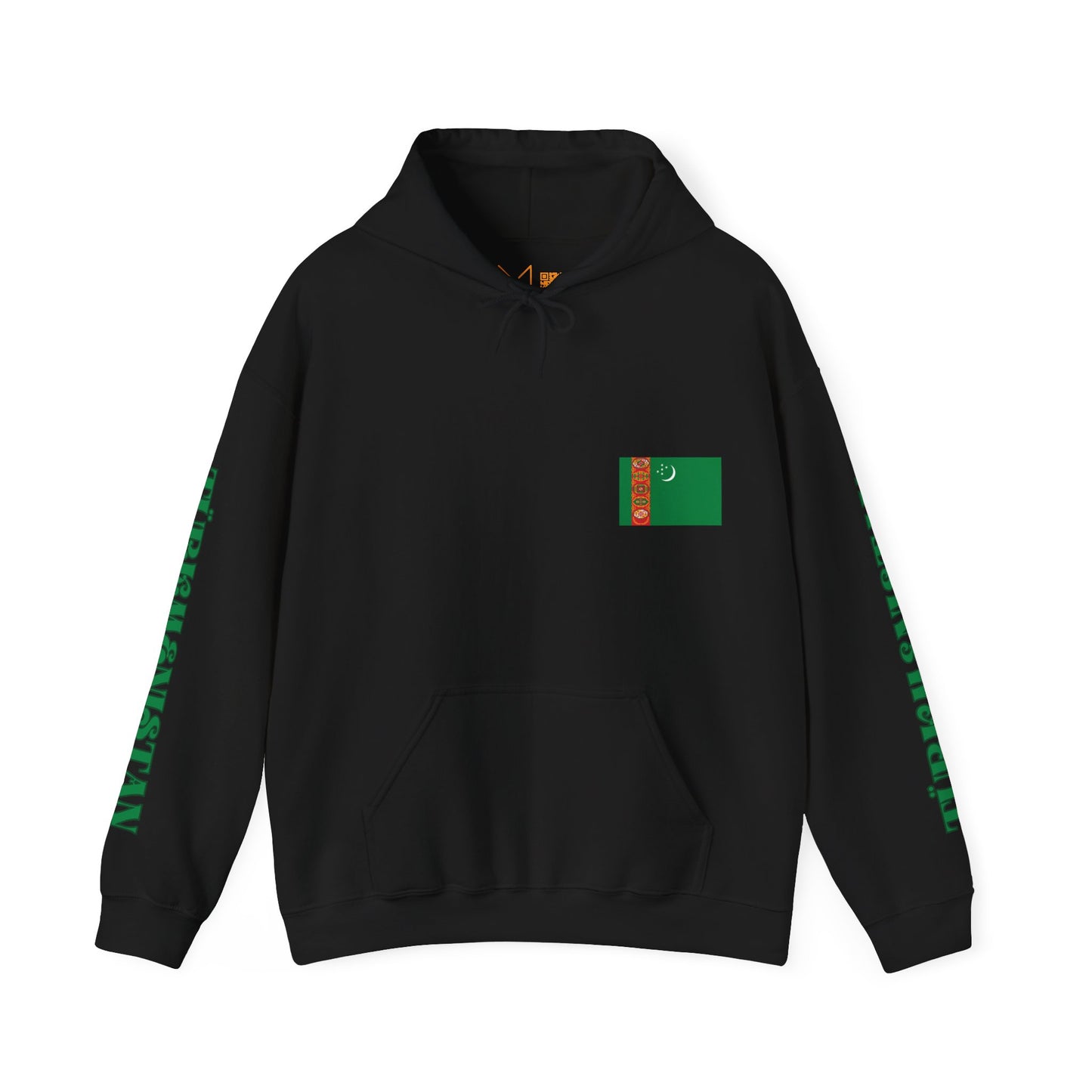 Turkmenistan Unisex Hooded Sweatshirt - Asia