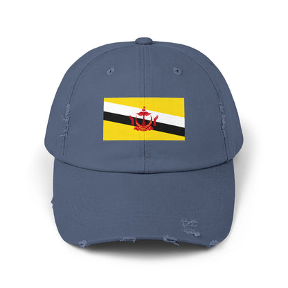 Brunei Flag Cap - Unisex Casual Hat - Asia