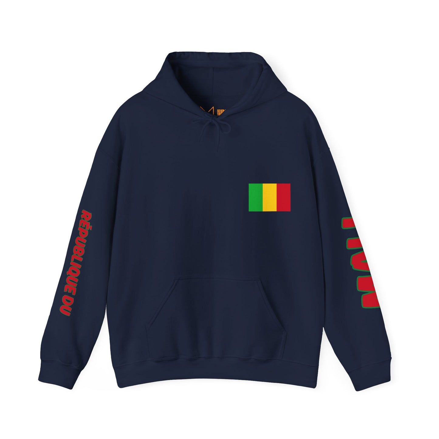 Mali Unisex Hooded Sweatshirt - Africa