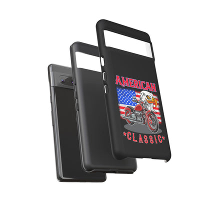 American Classic Motorcycle Phone Case - Tough Protection - iPhone, Samsung Galaxy, Google Pixel