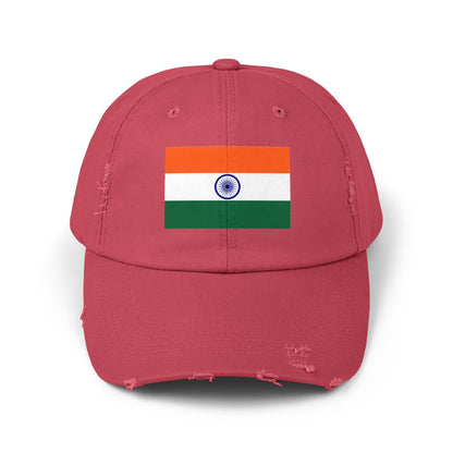 India Flag Cap - Unisex Casual Hat - Asia