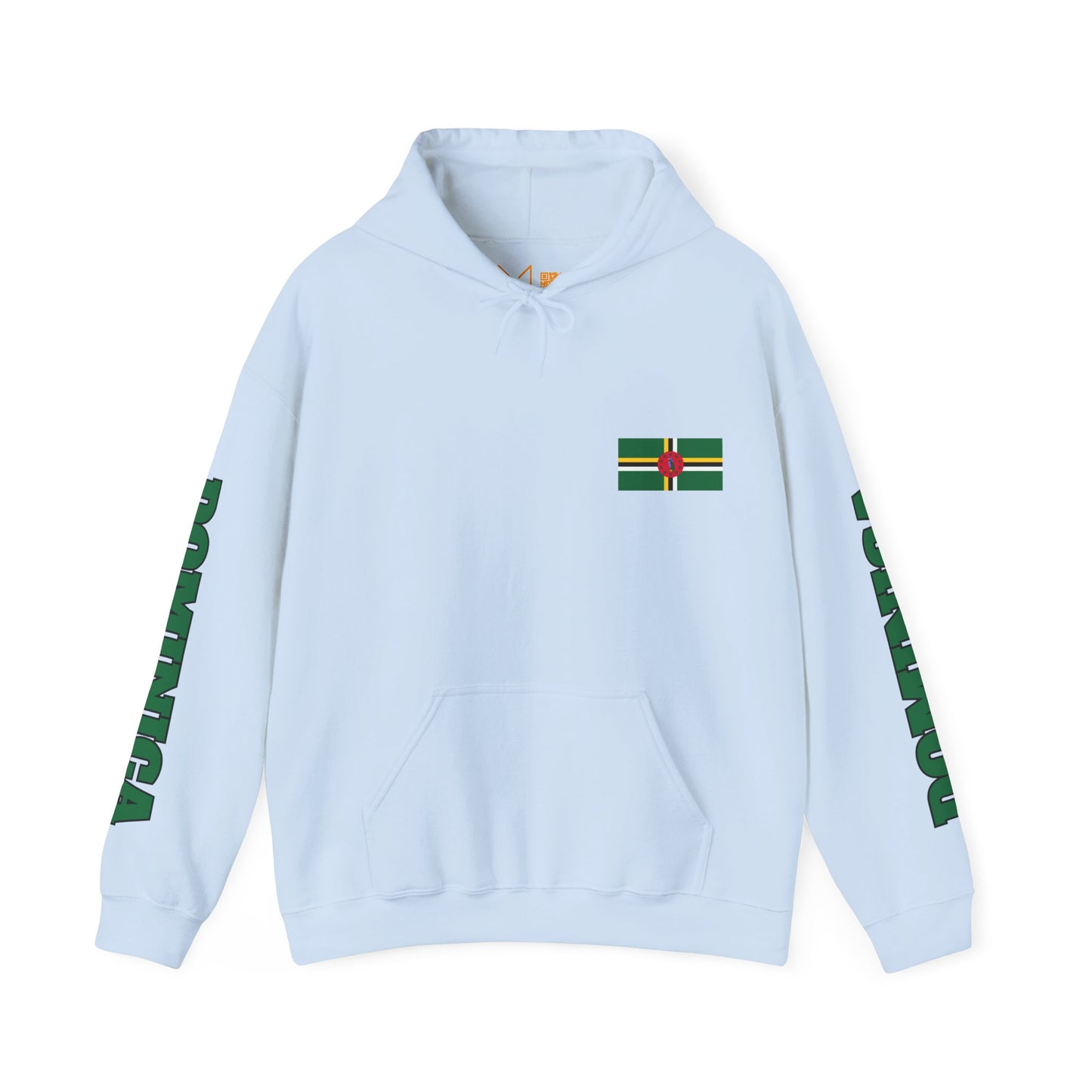 Dominica Unisex Hooded Sweatshirt - Caribbean