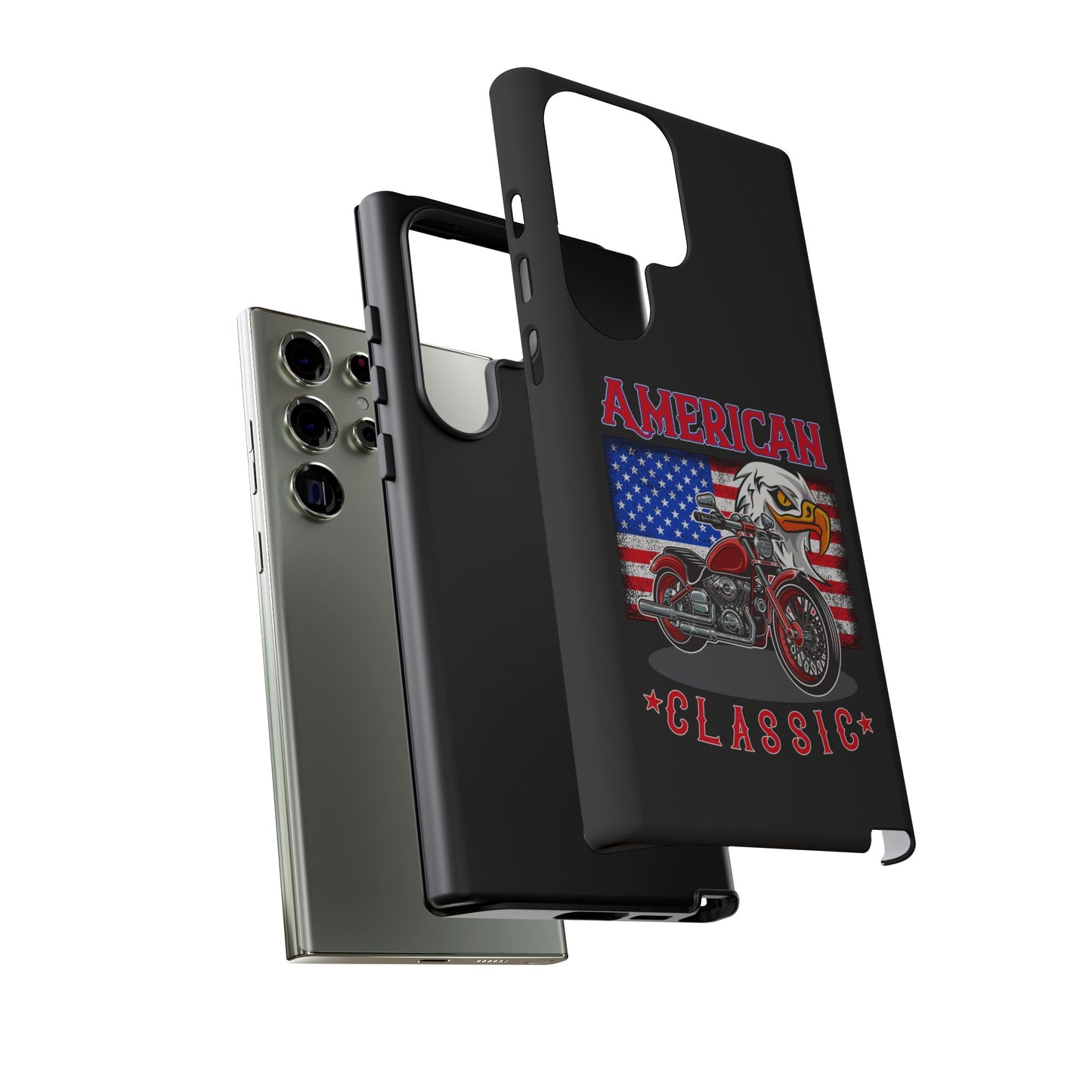 American Classic Motorcycle Phone Case - Tough Protection - iPhone, Samsung Galaxy, Google Pixel