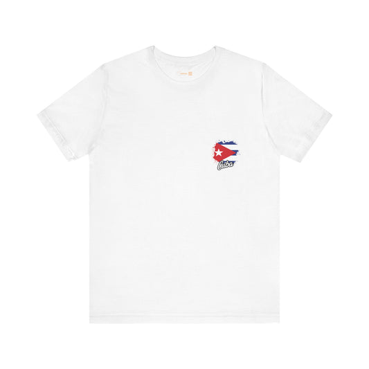 Cuba Flag Unisex Tee - World Flag Collection, Spanish Collection