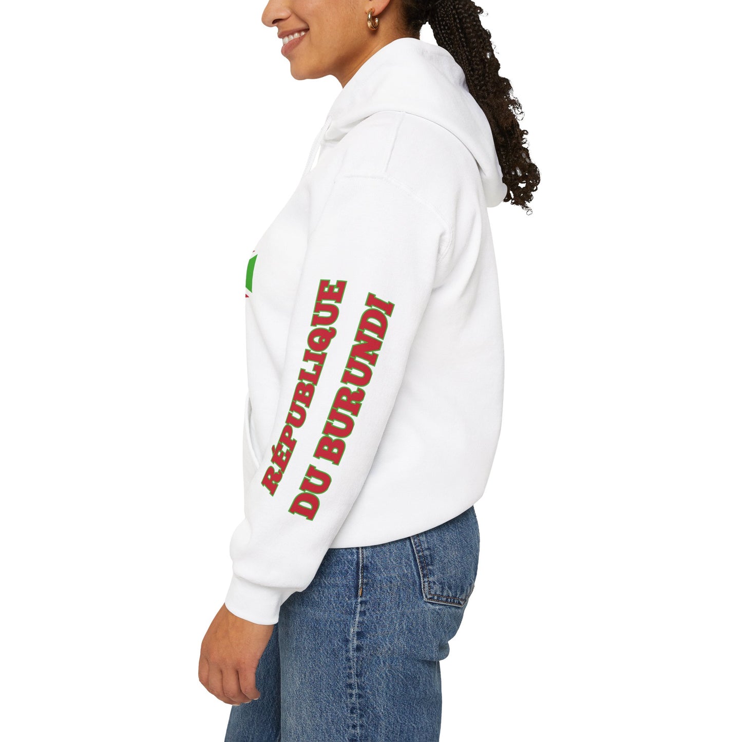 Burundi Unisex Hooded Sweatshirt - Africa