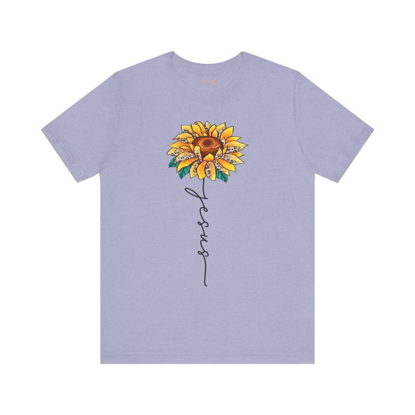 Female Adult Jersey Short Sleeve T-Shirt - Jesus Flower