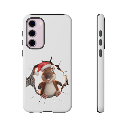 Christmas Capybara Santa Tough Phone Case