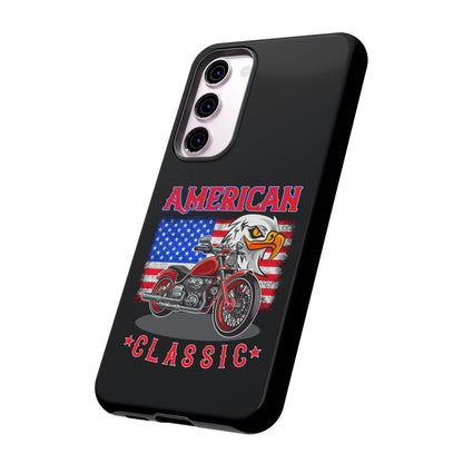 American Classic Motorcycle Phone Case - Tough Protection - iPhone, Samsung Galaxy, Google Pixel