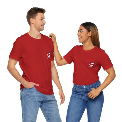 Cuba Flag Unisex Tee - World Flag Collection, Spanish Collection