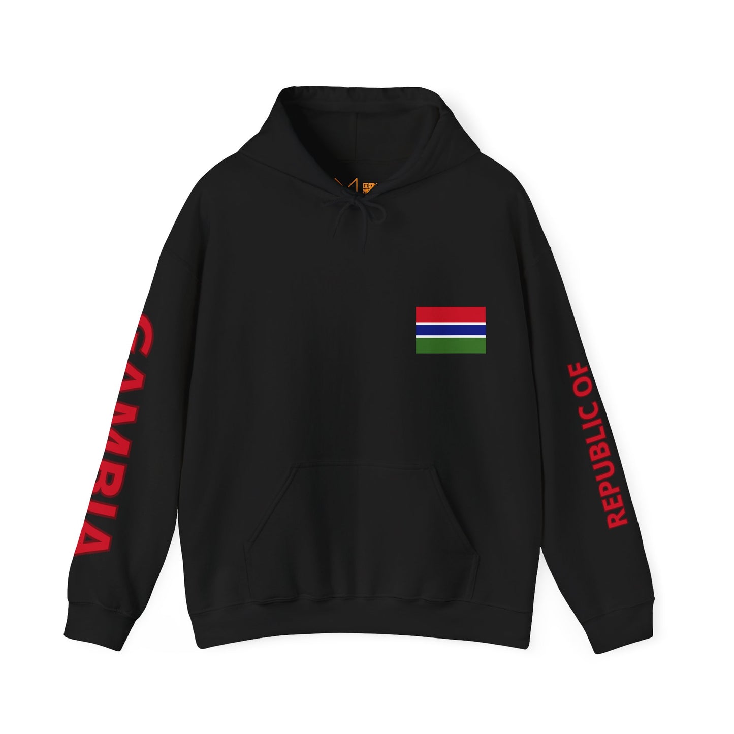 Gambia Unisex Hooded Sweatshirt - Africa