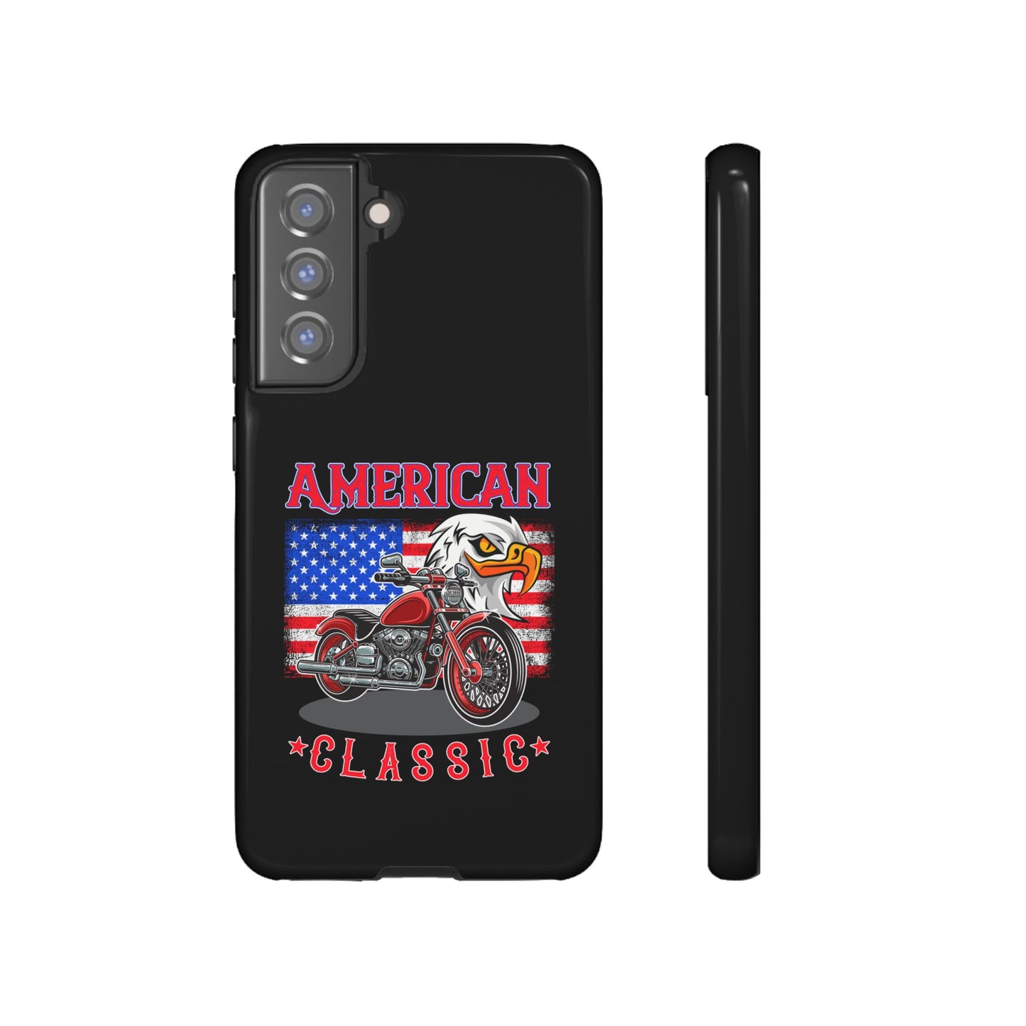 American Classic Motorcycle Phone Case - Tough Protection - iPhone, Samsung Galaxy, Google Pixel